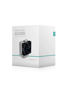 AC Deepcool "AG300 LED" (≤30.5dB, 500-3050RPM, 32.5 CFM, 92mm, LED, 150W, 3x6mm, 350g.)