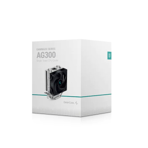 AC Deepcool "AG300 LED" (≤30.5dB, 500-3050RPM, 32.5 CFM, 92mm, LED, 150W, 3x6mm, 350g.)