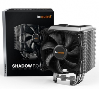 AC be quiet! "Shadow Rock 3 White" (11.5-24,4dBA, 1600RPM, 120mm, PWM, 190W, 5x6mm, 710g.)