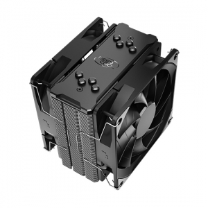 AC Deepcool "GAMMAXX 400 EX" (≤27.6 dBA, 500-1500RPM, 52 CFM, 2x120mm, 180W, 4x6mm, 930g.)