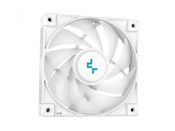 AIO Liquid Cooling Deepcool "LS520 White" (<32.9dBA, 85.85CFM, 2x120mm, ARGB LED, 1305g.)