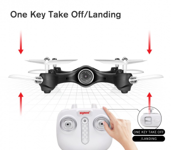 Syma X23W Drone, Black