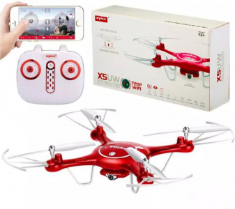 Syma X5UW Drone, Red