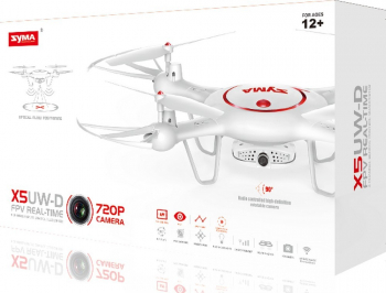 Syma X5UW-D Drone, White