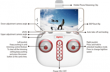 Syma X5UW-D Drone, White