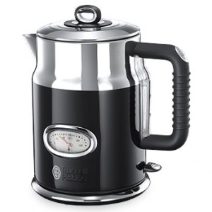 Russell Hobbs 21671-70/RH Retro Black Kettle - 2.4kw  