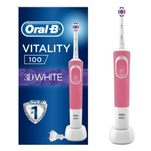 Electric Toothbrush Braun Vitality 100 Pink