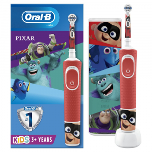 Electric Toothbrush Braun Kids Vitality D100 Pixar + Travel case