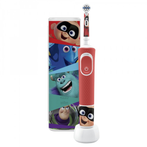 Electric Toothbrush Braun Kids Vitality D100 Pixar + Travel case