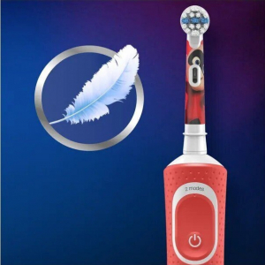 Electric Toothbrush Braun Kids Vitality D100 Pixar + Travel case