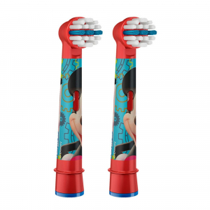 Acc Electric Toothbrush Braun Extra Soft Kids Mickey 2 pcs