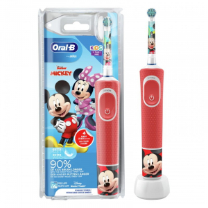 Acc Electric Toothbrush Braun Extra Soft Kids Mickey 2 pcs