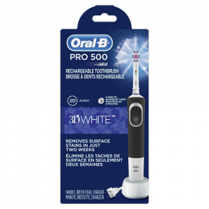 Electric Toothbrush Braun PRO 500 3D WHITE