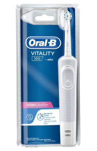 Electric Toothbrush Braun Vitality D100 Sensi Ultra blue