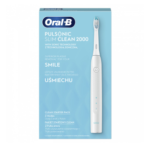 Electric Toothbrush Braun Oral-B S111.513.2 Pulsonic Slim Clean 2000 White