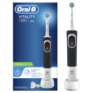 Electric Toothbrush Braun Vitality 150 Cross Action Black