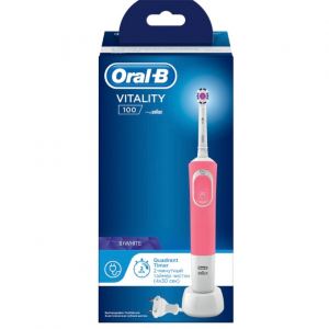 Electric Toothbrush Braun Vitality 100 Pink