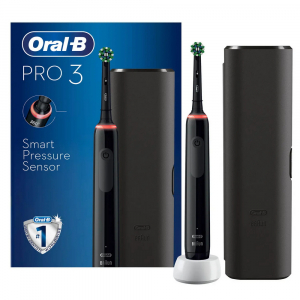 Electric Toothbrush Braun PRO 3500 BLACK +TR CASE