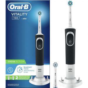 Electric Toothbrush Braun VITALITY BLACK CROSS ACTION REZ2