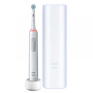 Electric Toothbrush Braun PRO 3500 White +Travel Case