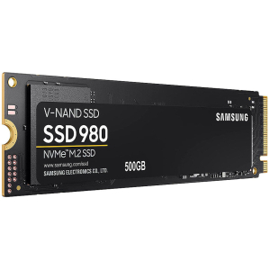 500GB SSD NVMe M.2 Gen3 x4 Type 2280 Samsung 980 MZ-V8V500BW