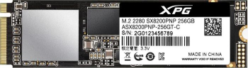 M.2 NVMe SSD 256GB  ADATA XPG SX8200 PRO