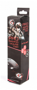 Gaming Mouse Pad  GMB  MP-GAMEPRO-M, 350 × 250 × 3mm, Black