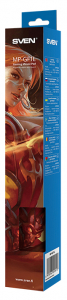 Gaming Mouse Pad SVEN GF1L, 450 x 400 x 3mm, Fabric surface for Speed, Rubberized base, Picture
