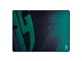 Gaming Mouse Pad Deepcool, 295 x 250 x 3mm, Cloth/Rubber, Anti-fray stitching, Black/Green