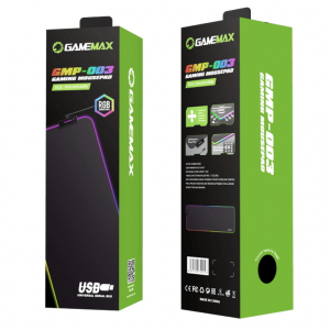 Gaming Mouse Pad Gamemax GMP-003, 800 x 300 x 4mm, 14 effects, RGB, USB