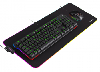 Gaming Mouse Pad Gamemax GMP-003, 800 x 300 x 4mm, 14 effects, RGB, USB