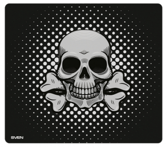 Gaming Mouse Pad SVEN GF2L, 450 x 400 x 3mm, Fabric surface for Speed, Rubberized base, Picture