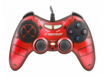 Gamepad Esperanza FIGHTER EGG105R  Red
