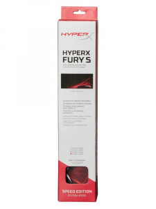 Gaming Mouse Pad  HyperX FURY S Pro Speed Edition, 900 x 420 x 4mm, Cloth/Rubber, Anti-fray stitchin