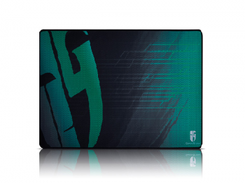 Gaming Mouse Pad Deepcool, 295 x 250 x 3mm, Cloth/Rubber, Anti-fray stitching, Black/Green
