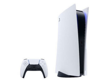 SONY PlayStation 5 Digital Edition + Horizon FW (Voucher) + 3D Pulse + DualSens, White