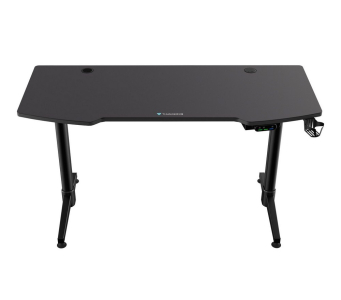 Gaming Desk ThunderX3 ED7  Black,  Width 1400mm, Heigh 730-1230 mm, Dual motor mechanism