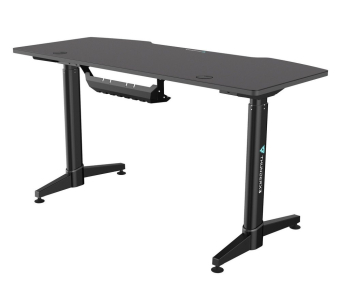 Gaming Desk ThunderX3 ED7  Black,  Width 1400mm, Heigh 730-1230 mm, Dual motor mechanism