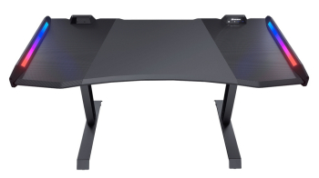 Gaming Desk Cougar MARS, Width 1500mm, Heigh 750 / 800 / 850 mm, Dual-sided RGB Lighting Effects