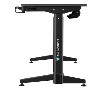 Gaming Desk ThunderX3 ED7  Black,  Width 1400mm, Heigh 730-1230 mm, Dual motor mechanism