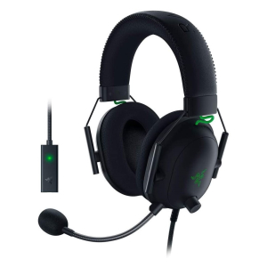 Gaming Headset Razer BlackShark V2, 50mm drivers, 12-28kHz, 32 Ohm, 100db, 262g, 1.8m,3.5/USB, Black