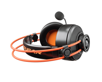 Gaming Headset Cougar Immersa Ti, 40mm driver, 	20Hz-20KHz, 32 Ohm, 97dB, 387g,, 3.5mm, Black/Orange