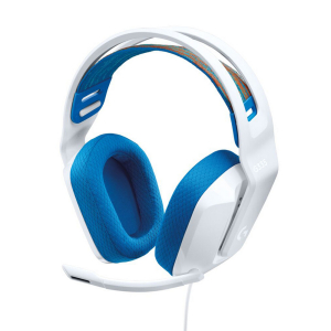 Gaming Headset Logitech G335, 40mm drivers, 20-20kHz, 36 Ohm, 87.5dB, 240g. On-ear volume control, F