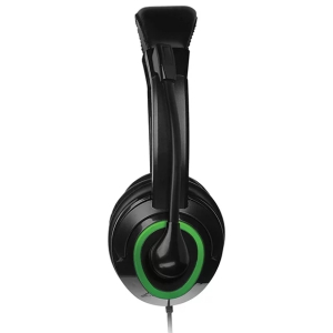 Gaming Headset Qumo Flex, 40mm drivers, 20-20khz, 32 Ohm, 100db, 320g., 2x3.5mm