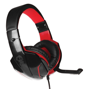 Gaming Headset Qumo Bionic, 40mm drivers, 20-20khz, 32 Ohm, 100db, 387g., 2x3.5mm