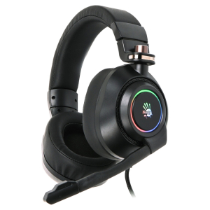 Gaming Headset Bloody G580, 50mm drivers, Neodymium magnet,  20-20kHz, 16 Ohm, 118db, RGB, USB