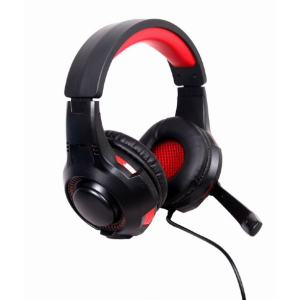  Gaming Headset GMB GHS-U-5.1-01, 40mm driver, 20-20k0Hz, 32 Ohm, 103 db,Virtual 5.1, USB, Black/Red