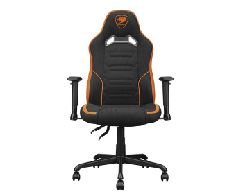 Gaming Chair Cougar FUSION SF Black, User max load up to 120kg / height 145-180cm