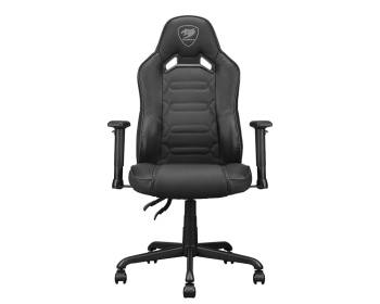 Gaming Chair Cougar FUSION S Black, User max load up to 120kg / height 145-180cm