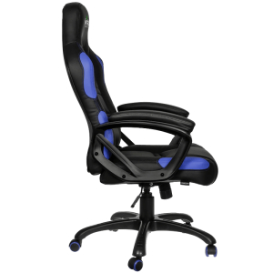 Gaming Chair Gamemax GCR07, Maximum load 125 kg, Rocking mechanism, Black/Blue